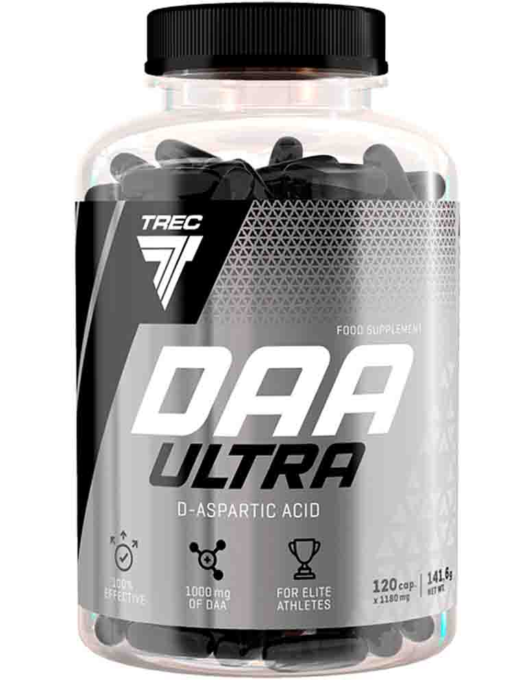 Повышение тестостерона, либидо и гормона роста Trec Nutrition DAA Ultra 120 капс.
Повышение тестостерона, либидо и гормона роста Trec Nutrition DAA Ultra 120 капс.