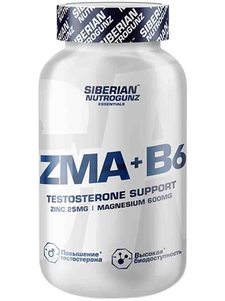 Повышение тестостерона, либидо и гормона роста Siberian Nutrogunz ZMA + B6 30 капс.
Повышение тестостерона, либидо и гормона роста Siberian Nutrogunz ZMA + B6 30 капс.