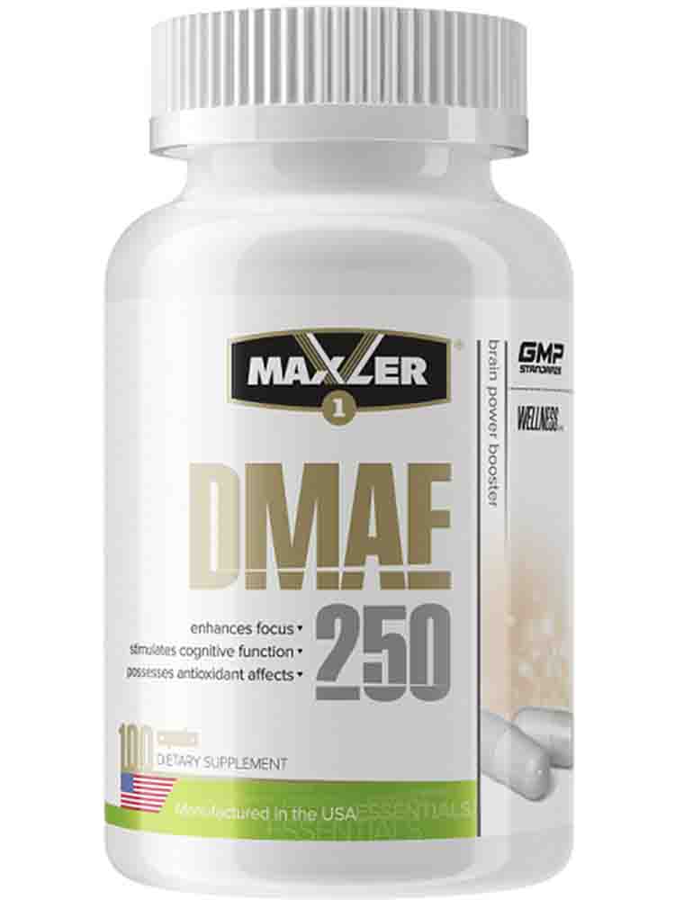 

Добавки для мозга Maxler (Макслер) DMAE 250 100 табл