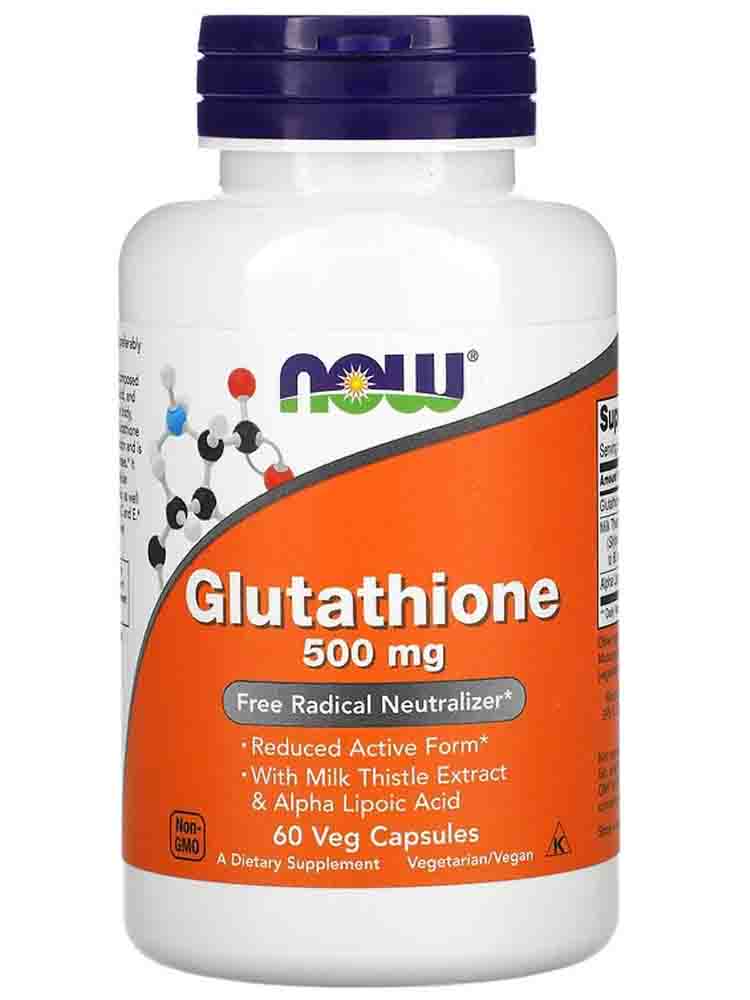 

Биодобавки NOW Glutathione 500 mg 30 вег. капс.