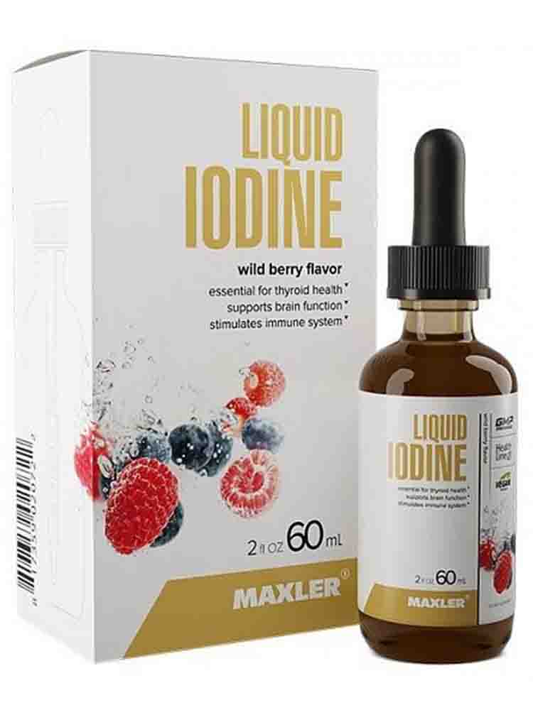 Отдельные витамины Maxler (Макслер) Iodine 60 мл. дикая ягода