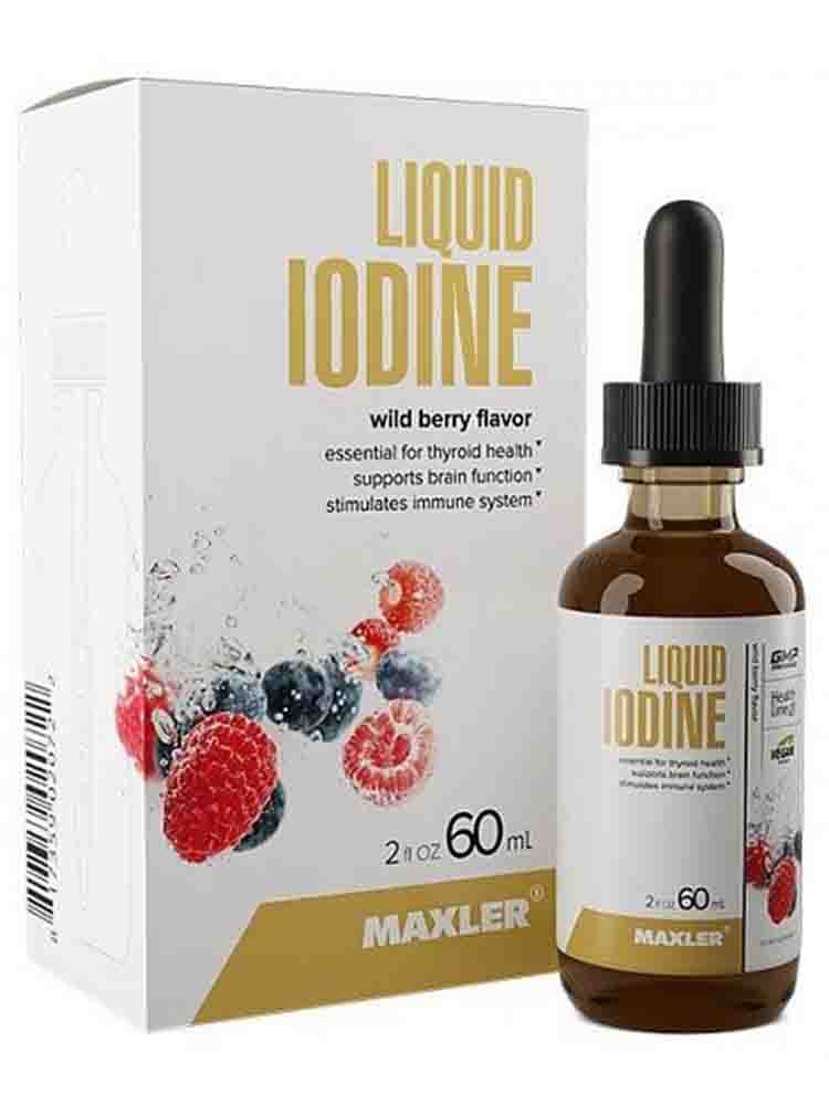 

Отдельные витамины Maxler (Макслер) Iodine 60 мл. дикая ягода