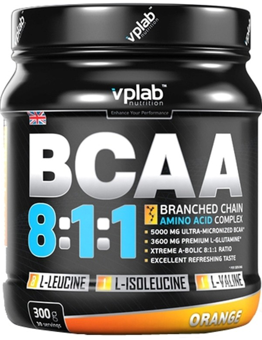BCAA VPLab Nutrition BCAA 8:1:1 300  гр. фруктовый пунш