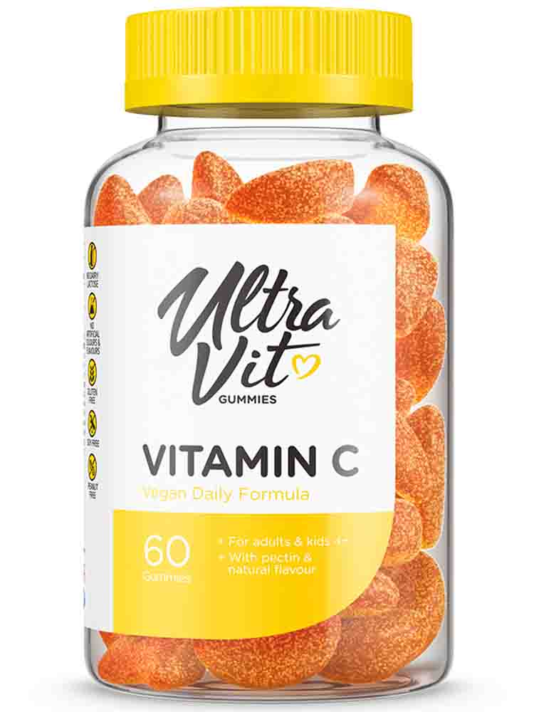 

Отдельные витамины UltraVit Gummies Vitamin C 60 жев. табл.