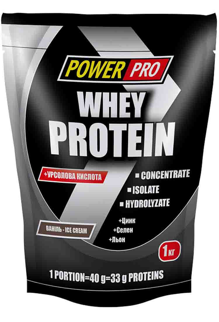 Протеины POWER PRO Whey Protein 1000 гр. шоколад