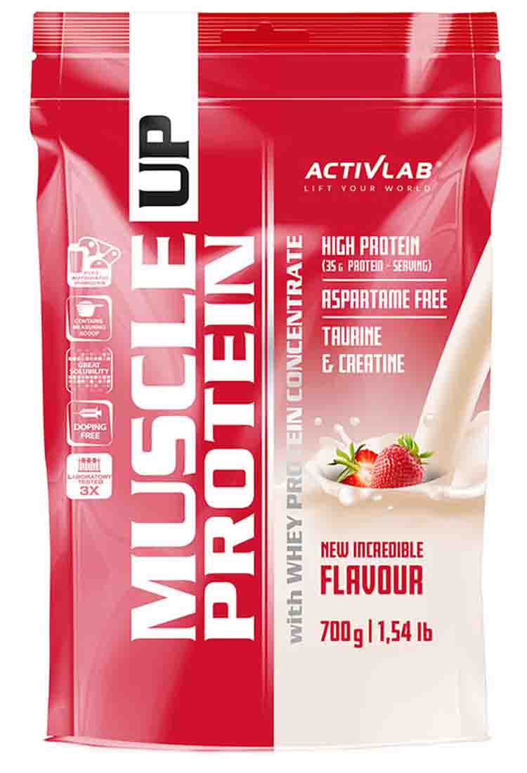 Протеины ActivLab Muscle UP Protein 2000 гр. клубника