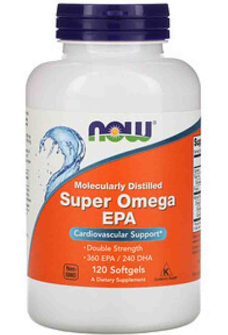 

Жирные кислоты NOW Super Omega EPA 1200 мг 120 гел.капс.