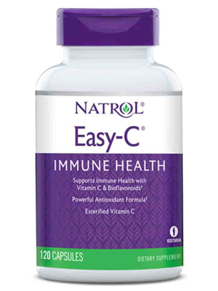 Витаминные комплексы Natrol Easy-C 500 мг Imunno Heals 120 капс.
