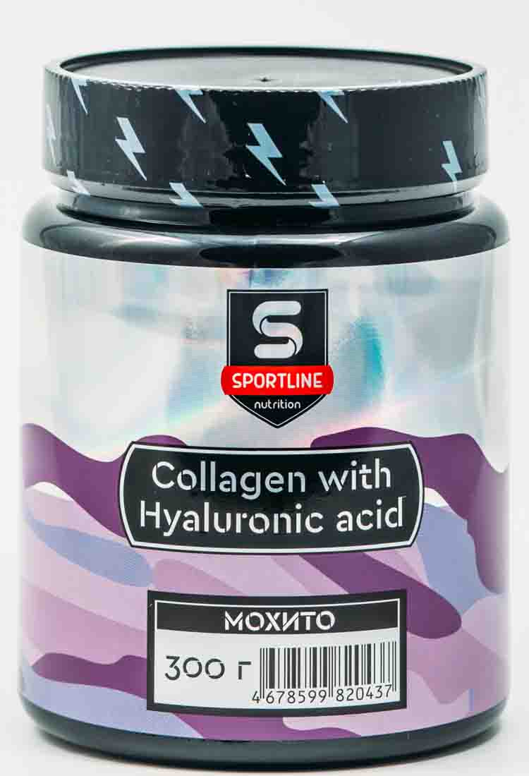 

Витамины и БАДы для суставов Sportline Nutrition Collagen with Hyaluronic acid Powder 300 гр. клубника-лайм