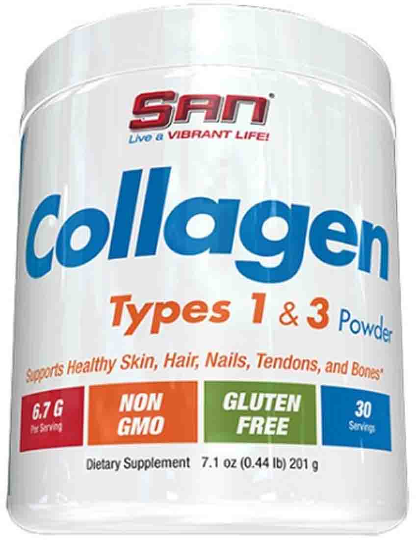

Витамины и БАДы для суставов SAN Collagen Types 1 & 3 Powder 201 гр.