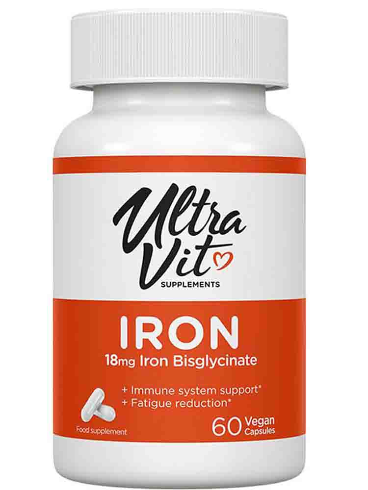 

Минералы UltraVit Iron 60 капс.