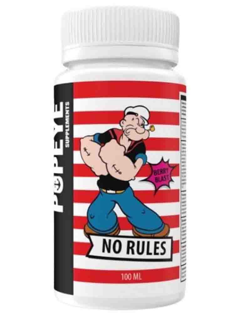 Предтренировочные комплексы Popeye Supplements Popeye No Rules 100 мл. цитрусовый микс
