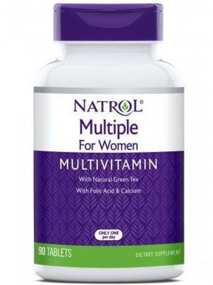 

Витаминные комплексы Natrol My Favorite Multiple for Women 90 табл.