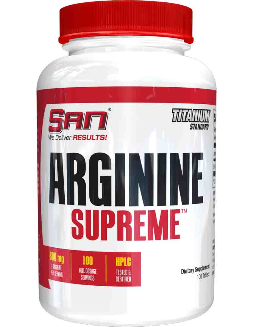 Донаторы азота SAN Arginine Supreme 100 табл.