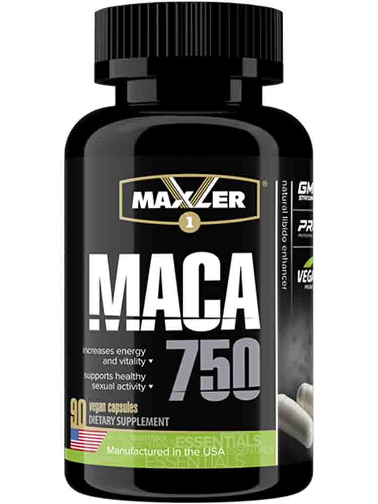 Повышение тестостерона, либидо и гормона роста Maxler (Макслер) Maca 750 90 капс.