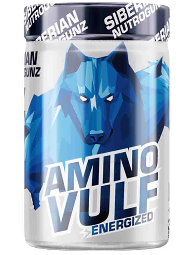 Аминокислоты Siberian Nutrogunz Amino Vulf Energized 225 гр. вишня