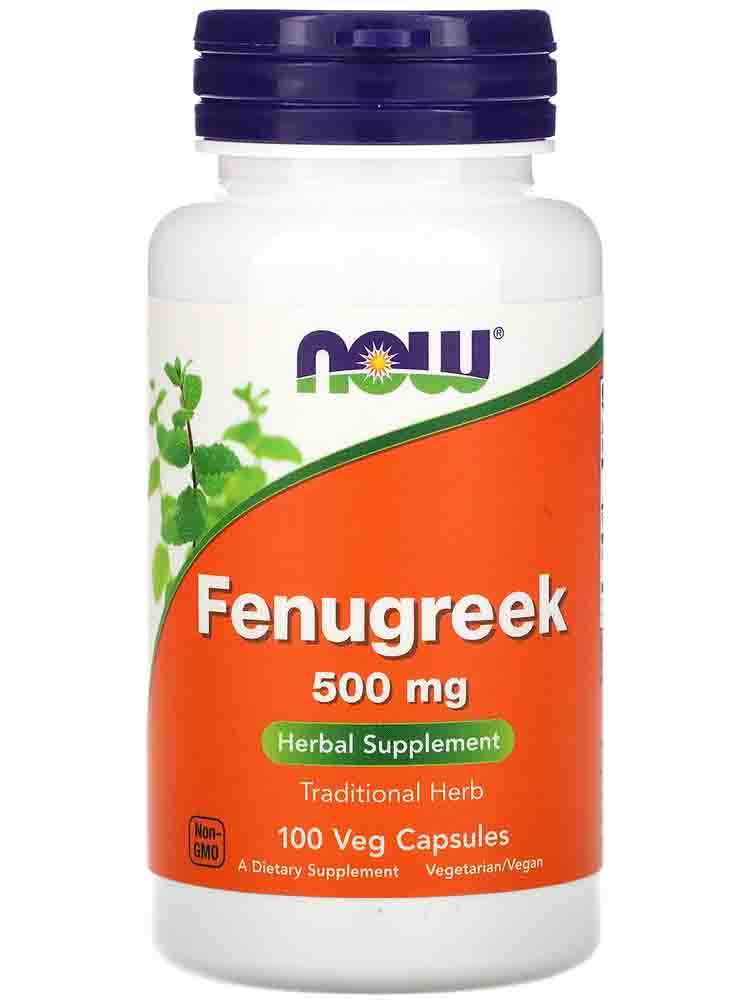 

Биодобавки NOW Fenugreek 500 mg 100 капс.