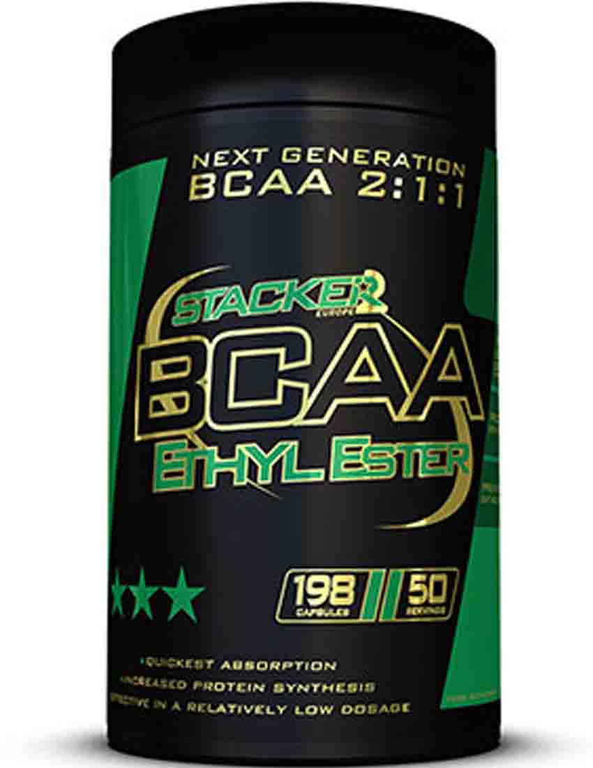 BCAA Stacker2 Europe BCAA Ethyl Ester 198 капс