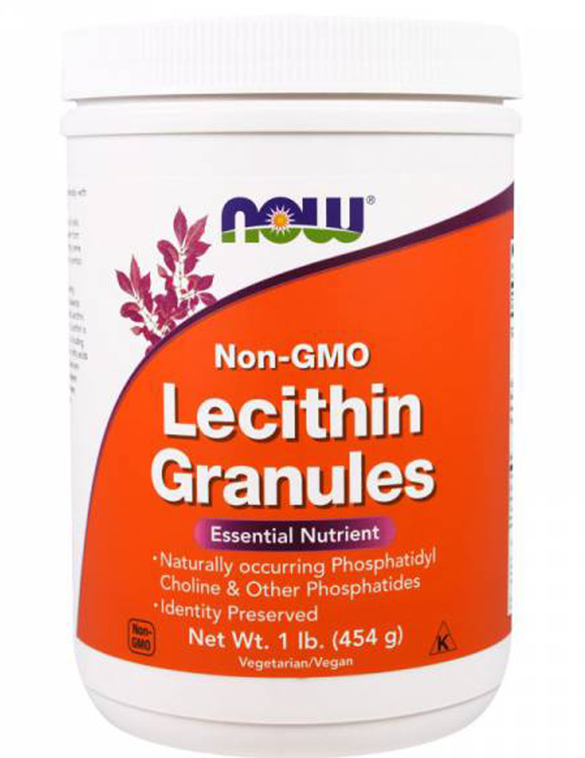 

Гепатопротекторы NOW Lecithin Granules Non-GMO 454 гр.