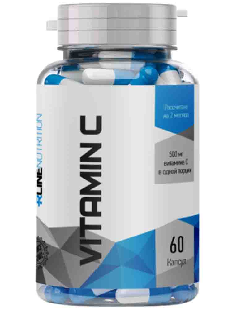 Отдельные витамины R-Line Vitamin C 500 60 капс.