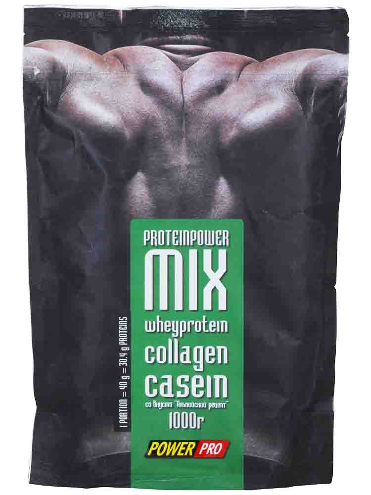 Протеины POWER PRO MIX 1000 гр. шоколадный циннамон