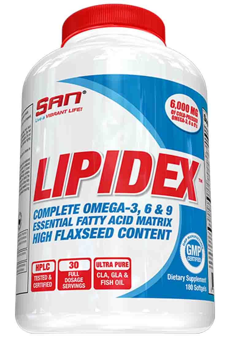 

Жирные кислоты SAN Lipidex 180 гел.капс.