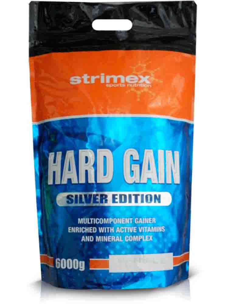 Гейнеры Strimex Hard Gain Silver Edition 6000 гр. ваниль
