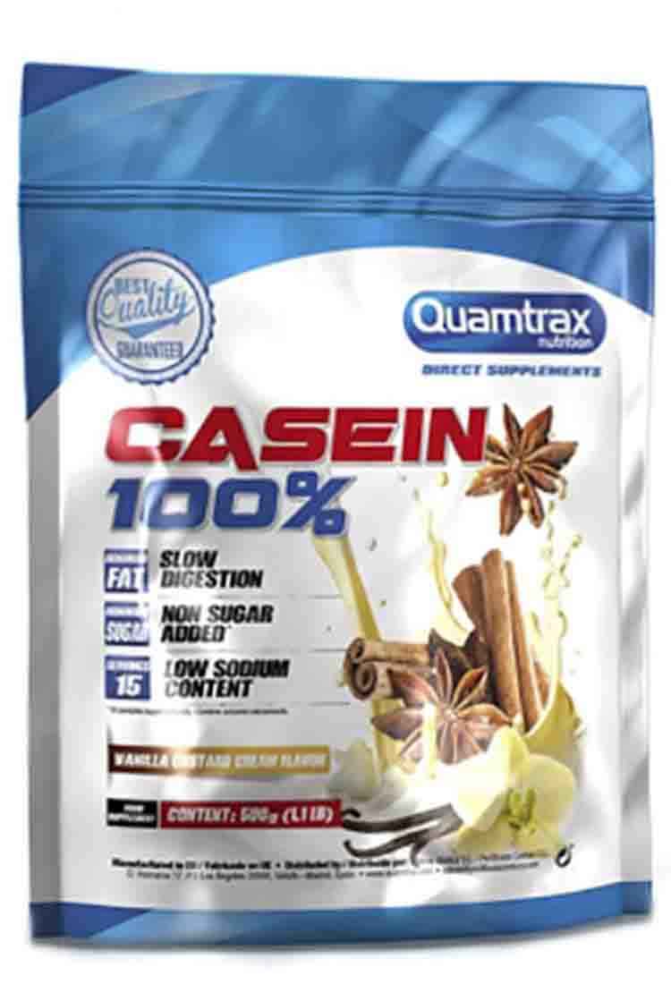 

Протеины Quamtrax 100% Casein 500 гр. клубника