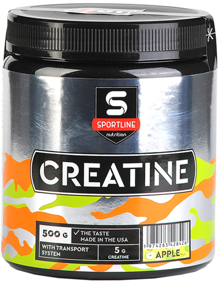 Креатин Sportline Nutrition Creatine with Transport System 500 гр. мохито