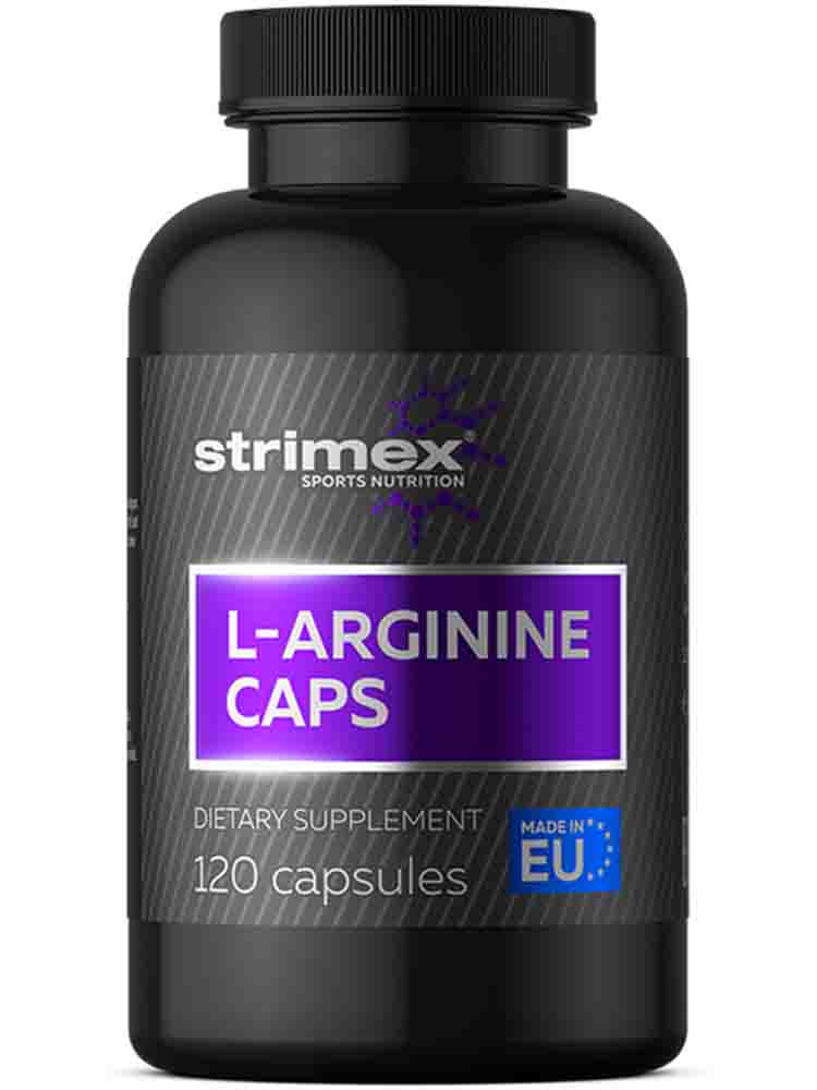 Донаторы азота Strimex L-Arginine 1000 мг 120 капс.