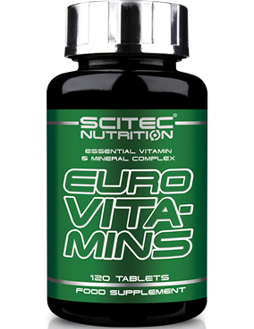 

Витаминные комплексы Scitec Nutrition EURO VITA–MINS 120 табл