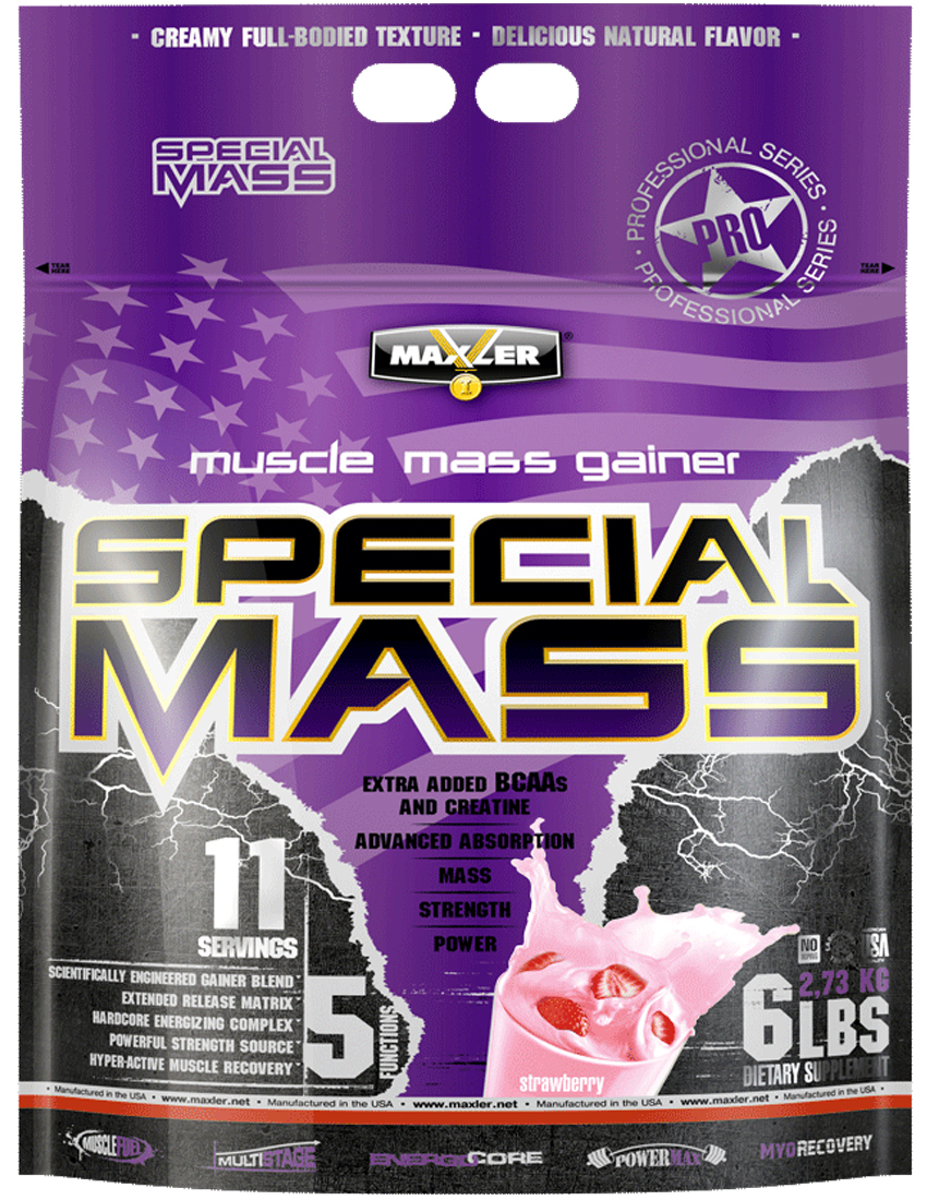 

Гейнеры Maxler (Макслер) Special Mass Gainer 5430 гр. шоколад