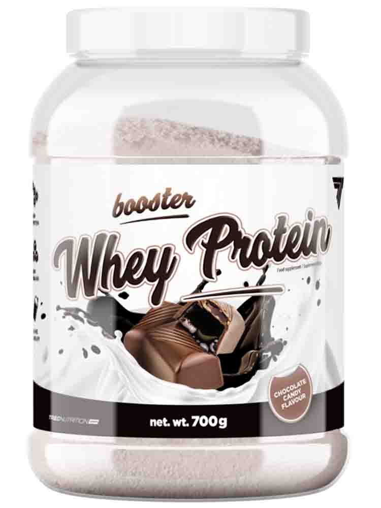 Протеины Trec Nutrition Booster Whey Protein 700 гр. шоколадная конфета