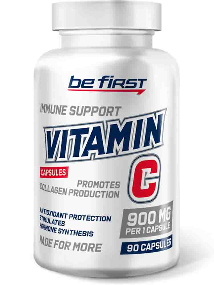 

Отдельные витамины Be First Vitamin C 90 капс.