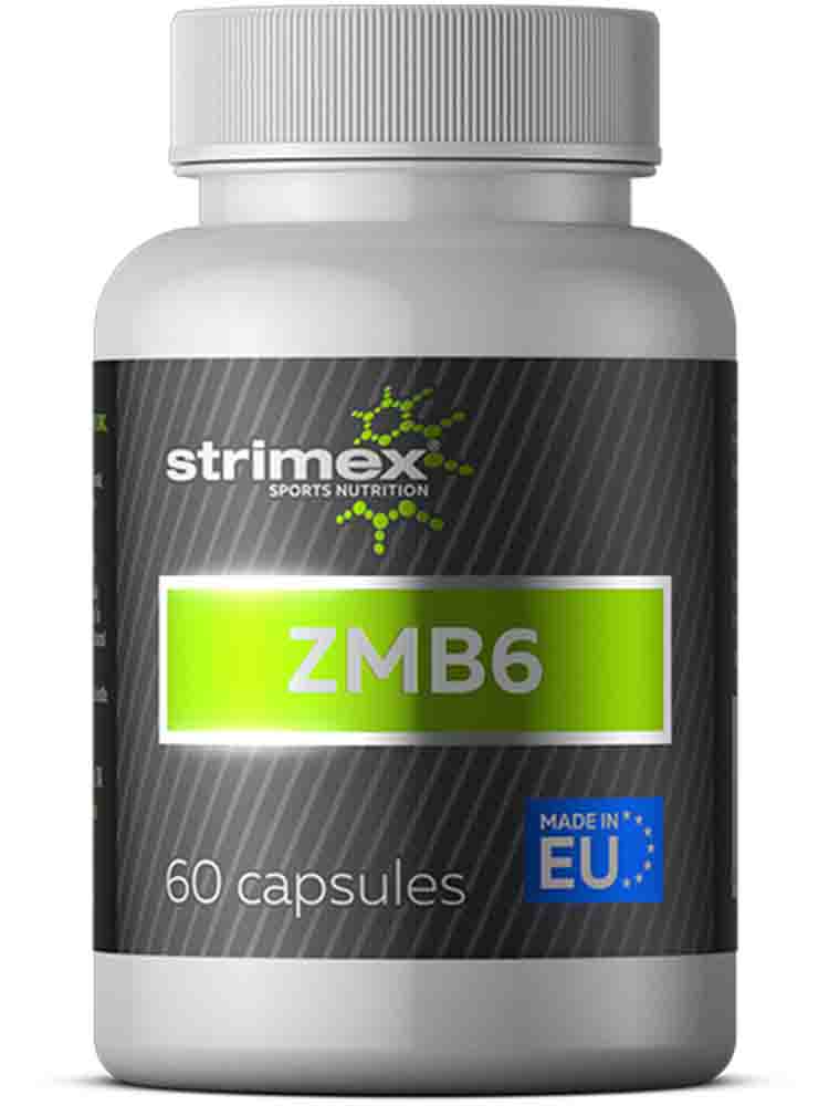 Повышение тестостерона, либидо и гормона роста Strimex ZMB6 60 капс.