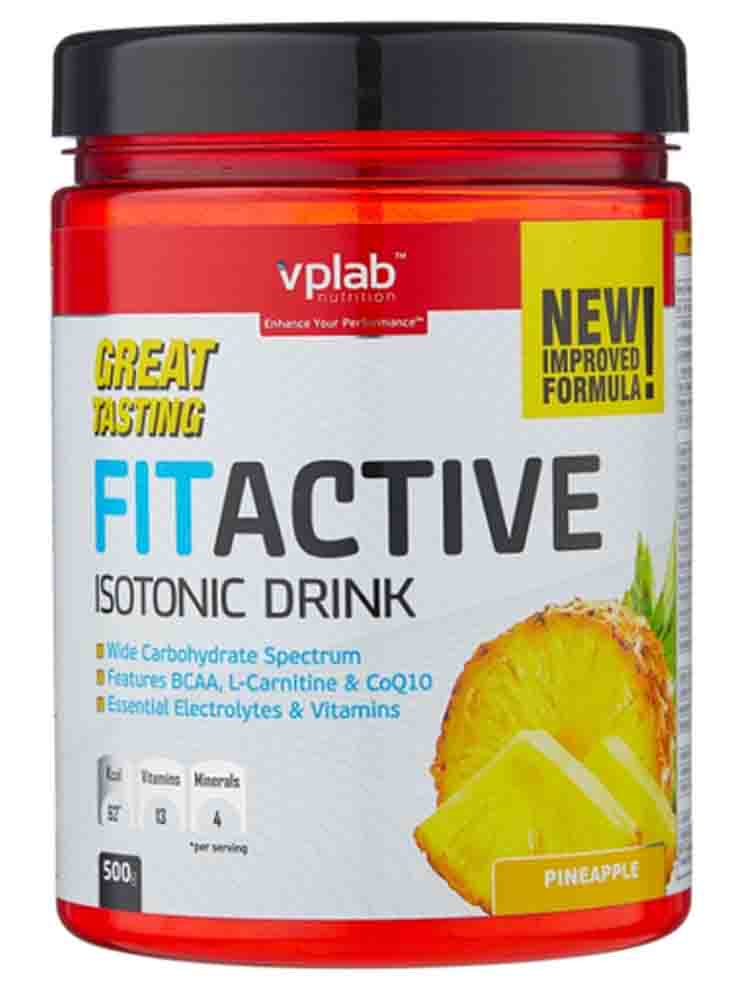 

Изотоники и углеводы VPLab Nutrition FitActive Fitness Drink 500 гр. арбуз