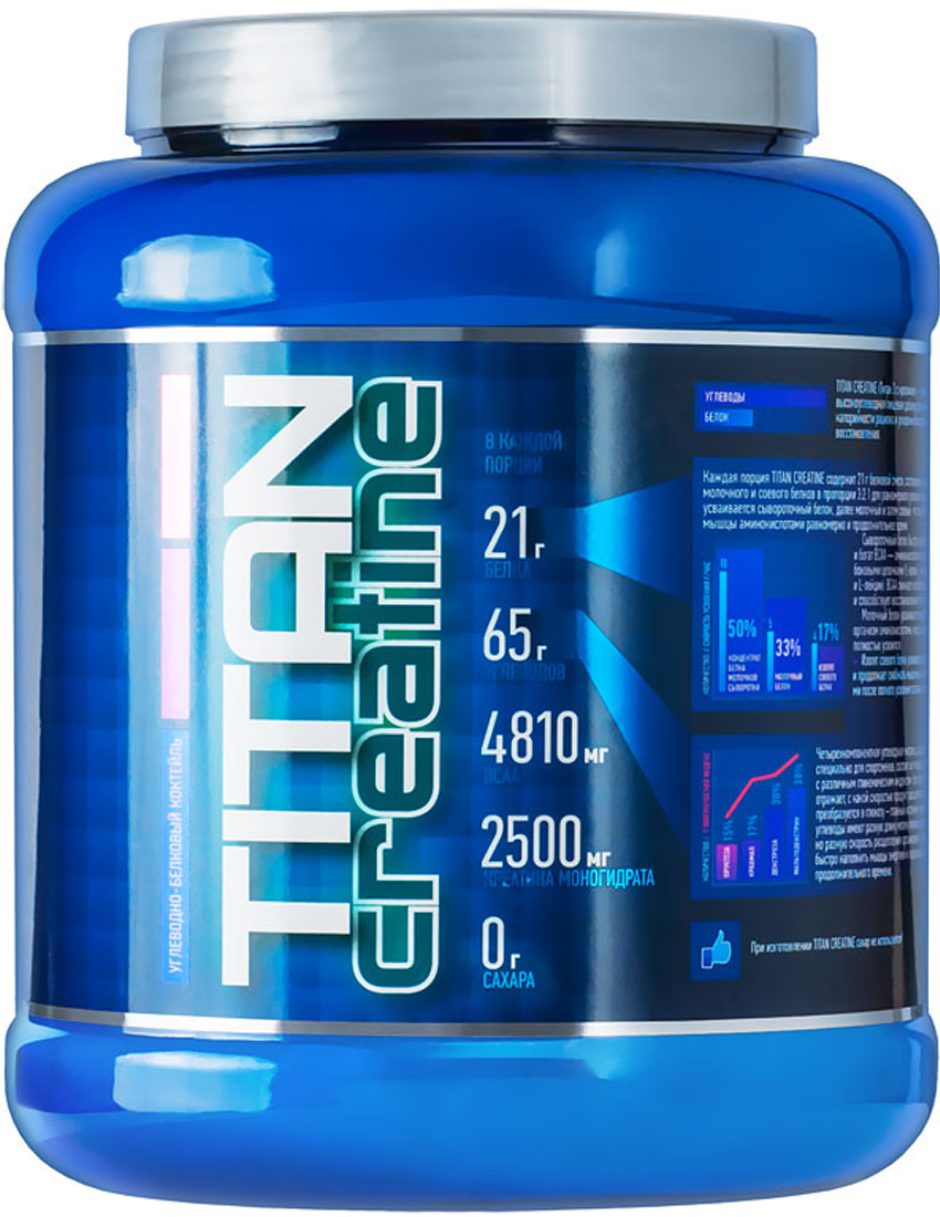 

Гейнеры R-Line Titan Creatine 4000 гр. ваниль