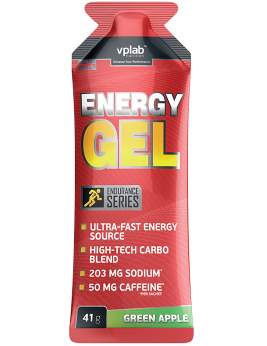 

Энергетики VPLab Nutrition Energy Gel + caffeine 41 гр. зеленое яблоко