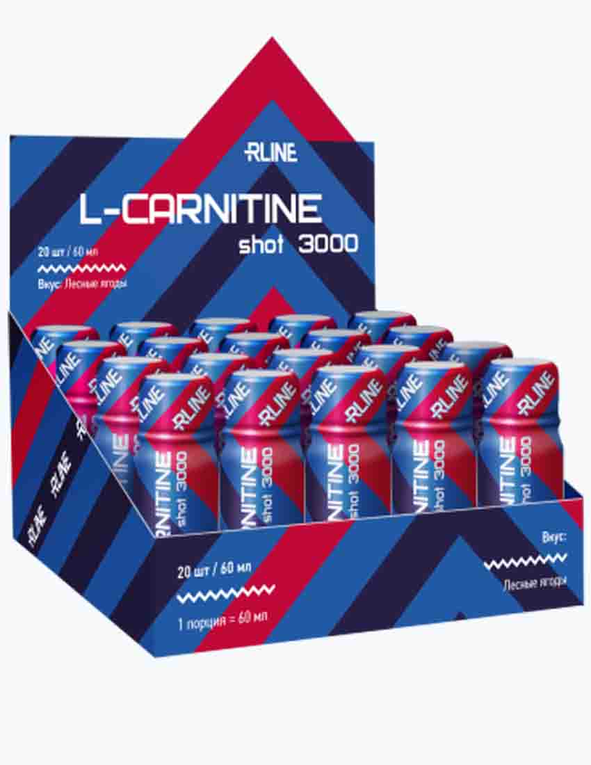 

Л-карнитин R-Line L-Carnitine 3000 Shots 60 гр. лесные ягоды