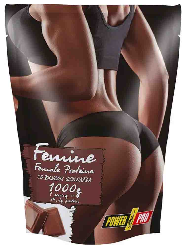 Протеины POWER PRO Femine 1000 гр. шоколад