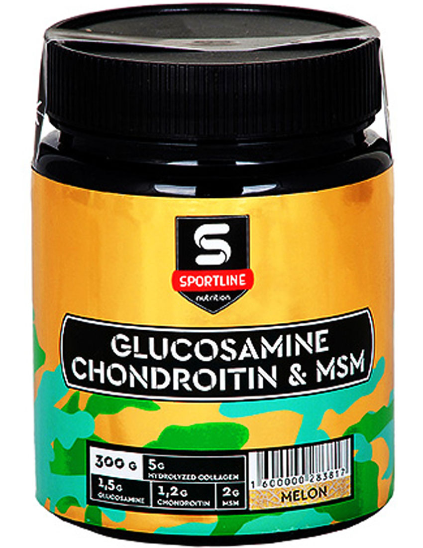 

Витамины и БАДы для суставов Sportline Nutrition Glucosamine & Chondroitin & MSM Powder 300 гр. тропик