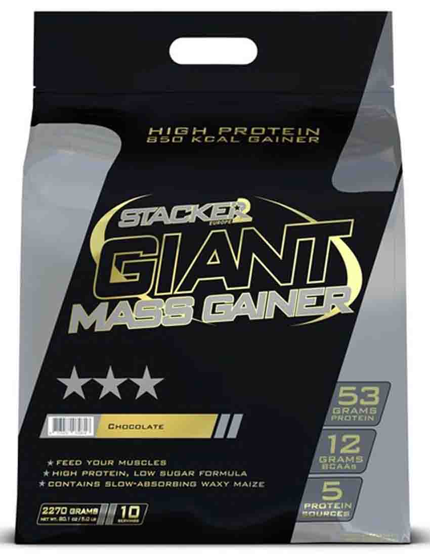 Гейнеры Stacker2 Europe Giant Mass Gainer 6800 гр. шоколад