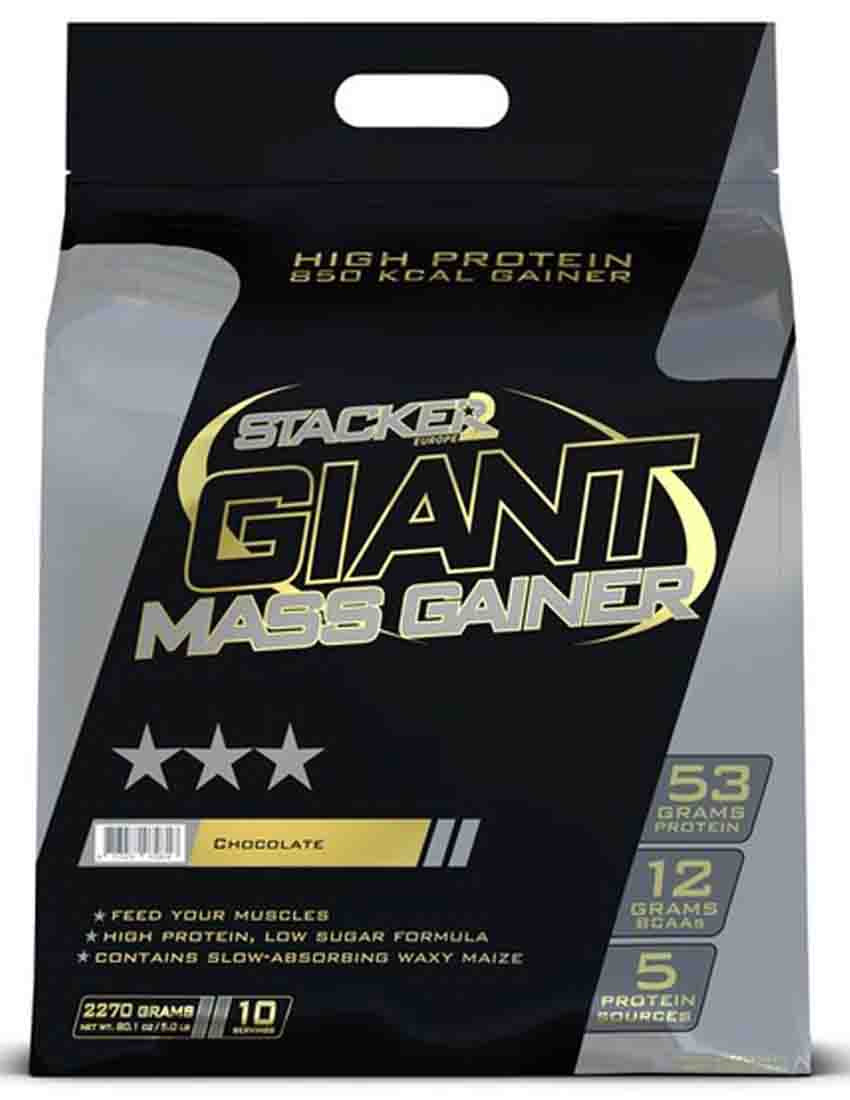 

Гейнеры Stacker2 Europe Giant Mass Gainer 2270 гр. клубника