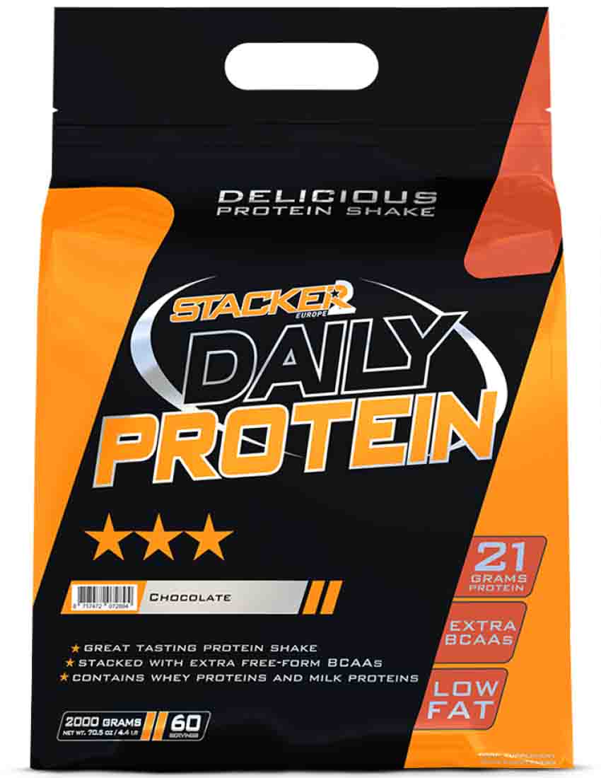 Протеины Stacker2 Europe Daily Protein 908 гр. клубника