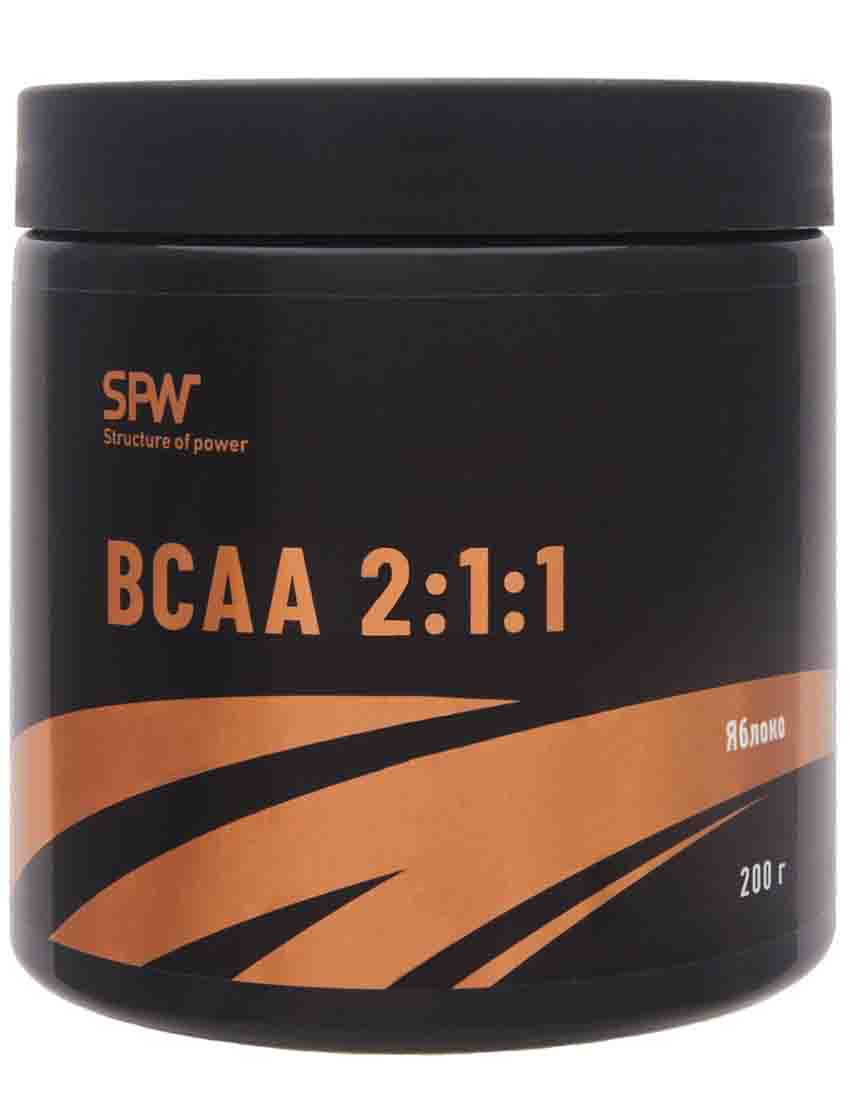 BCAA SPW BCAA 2-1-1 200 гр. яблоко