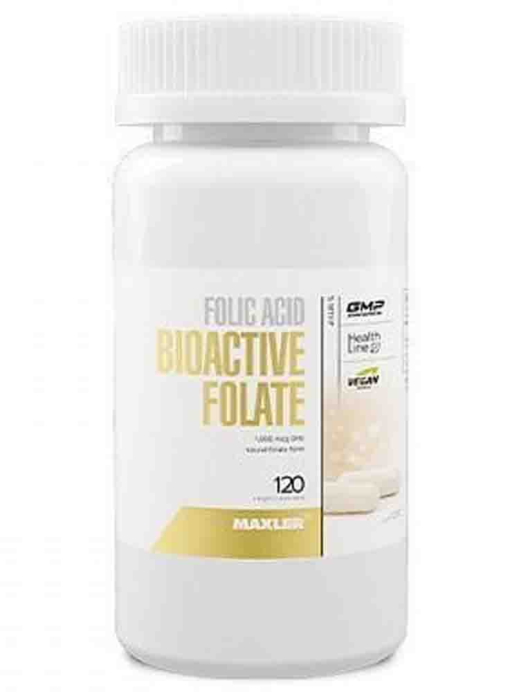 Минералы Maxler (Макслер) Folic Acid Bioactive Folate 120 вег.капс