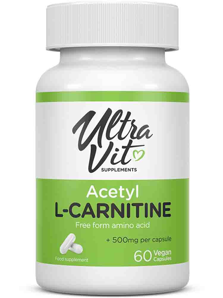 Л-карнитин UltraVit UltraVit Acetyl-L-Carnitine 60 капс.
