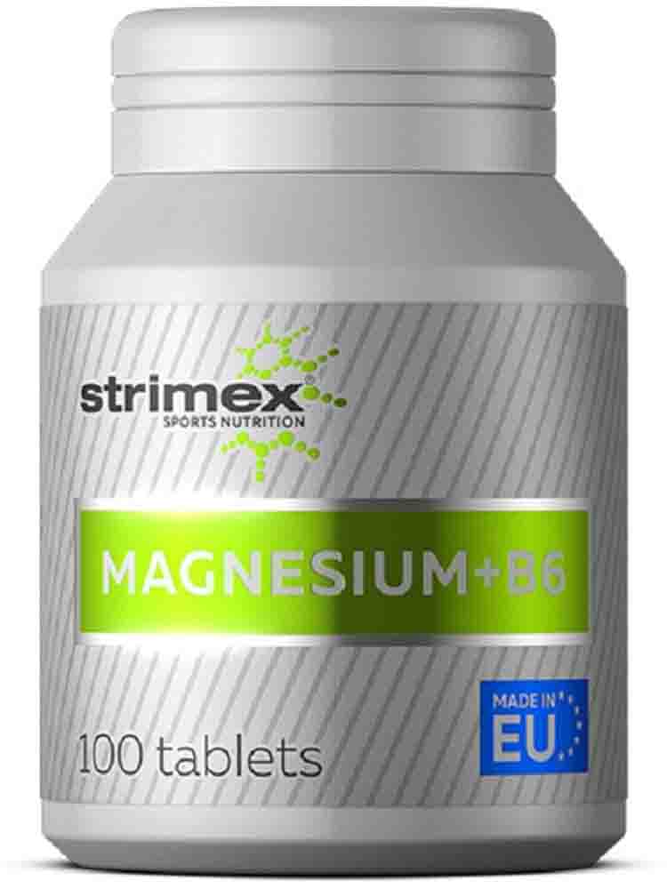 Минералы Strimex Magnesium+B6 100 табл.