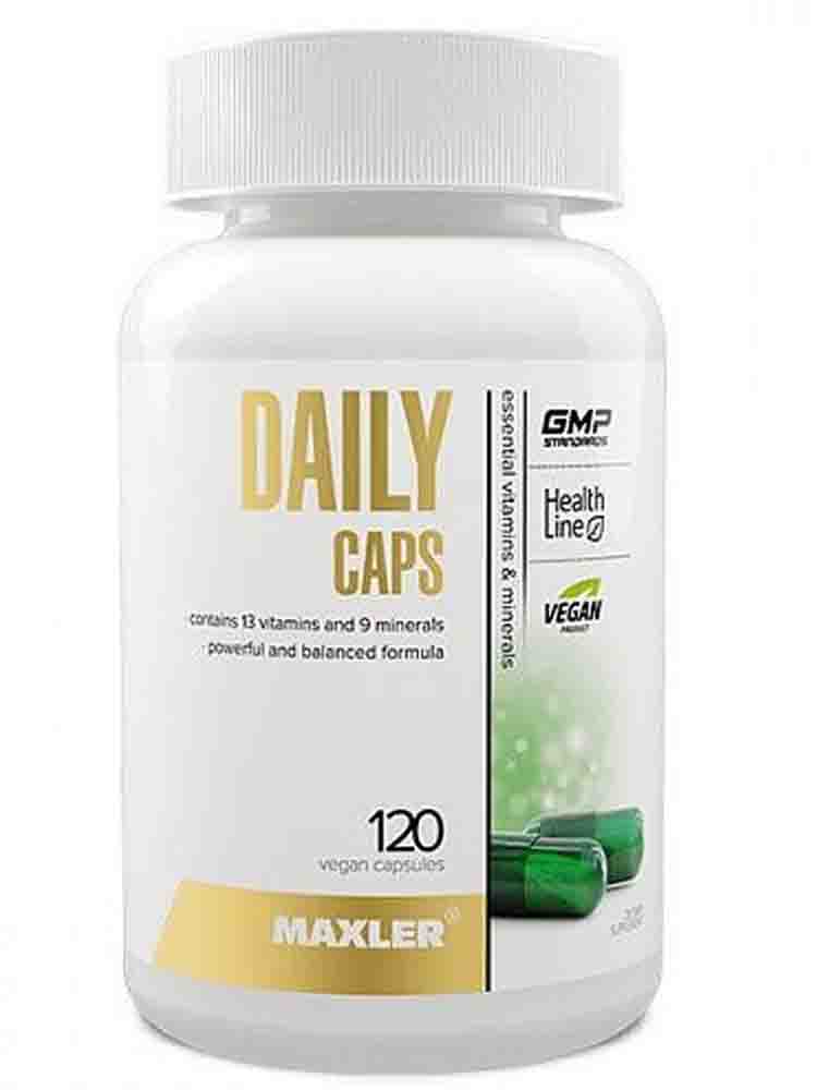 

Витаминные комплексы Maxler (Макслер) Daily Caps 120 вег.капс