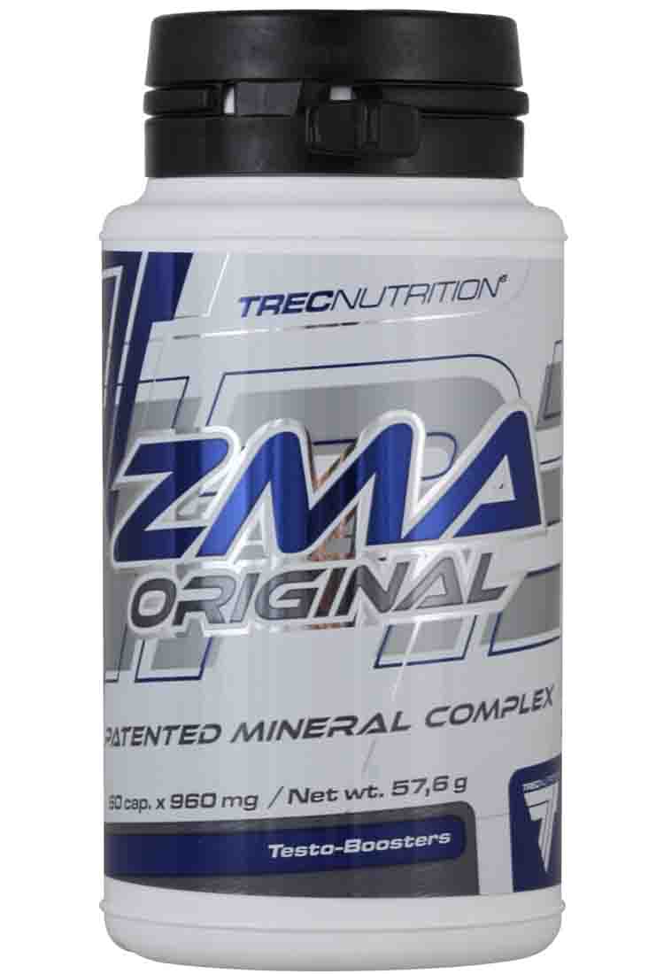 Повышение тестостерона, либидо и гормона роста Trec Nutrition ZMA Original 60 капс.